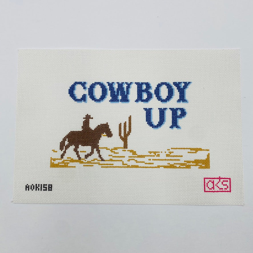 Cowboy Up Canvas