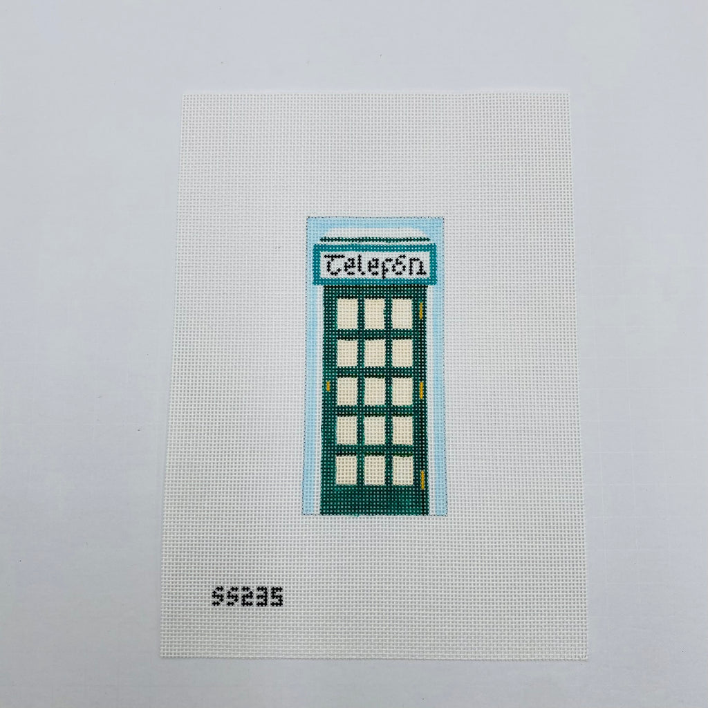 Irish Phone Booth Canvas