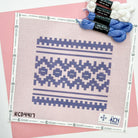 Bluesy Pillow Kit - KC Needlepoint