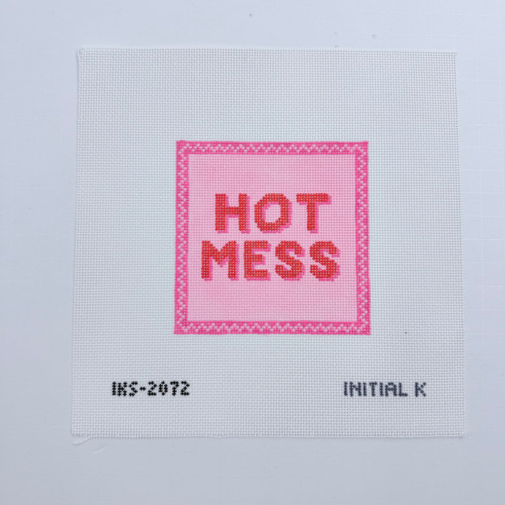 Hot Mess Square Canvas