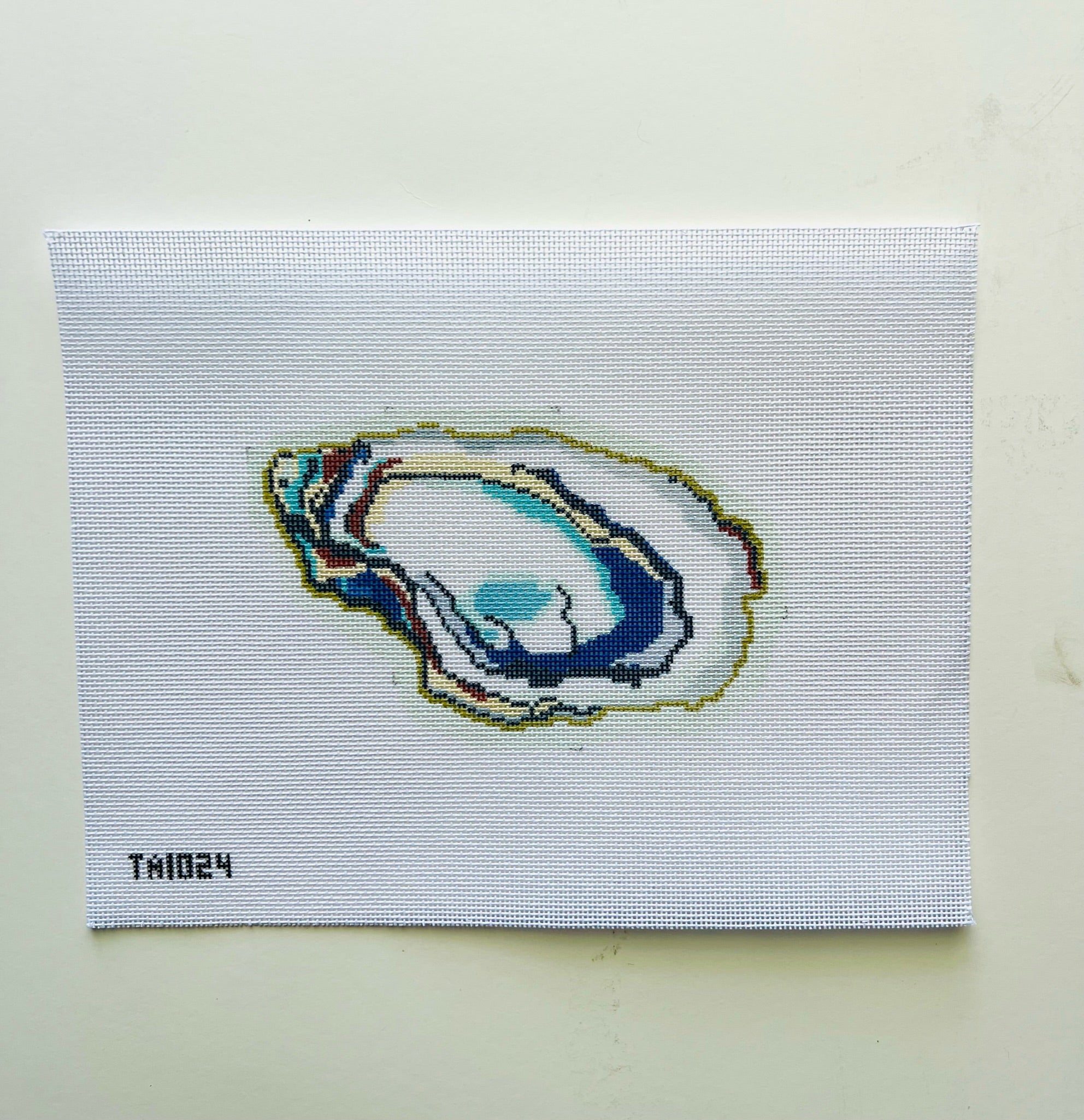 Oyster Canvas - KC Needlepoint