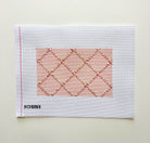 Pink Pearl Acrylic Purse Canvas - KC Needlepoint