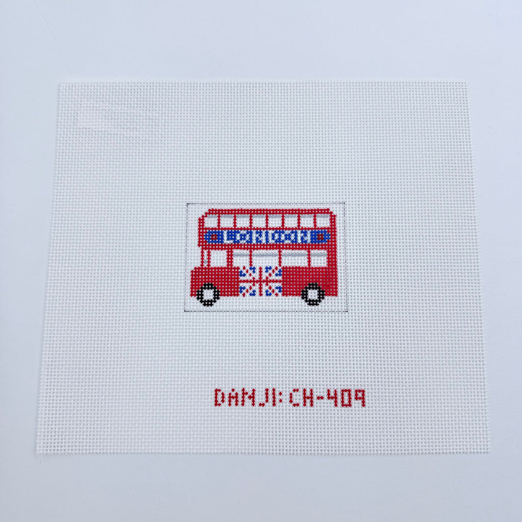 London Bus Insert Canvas