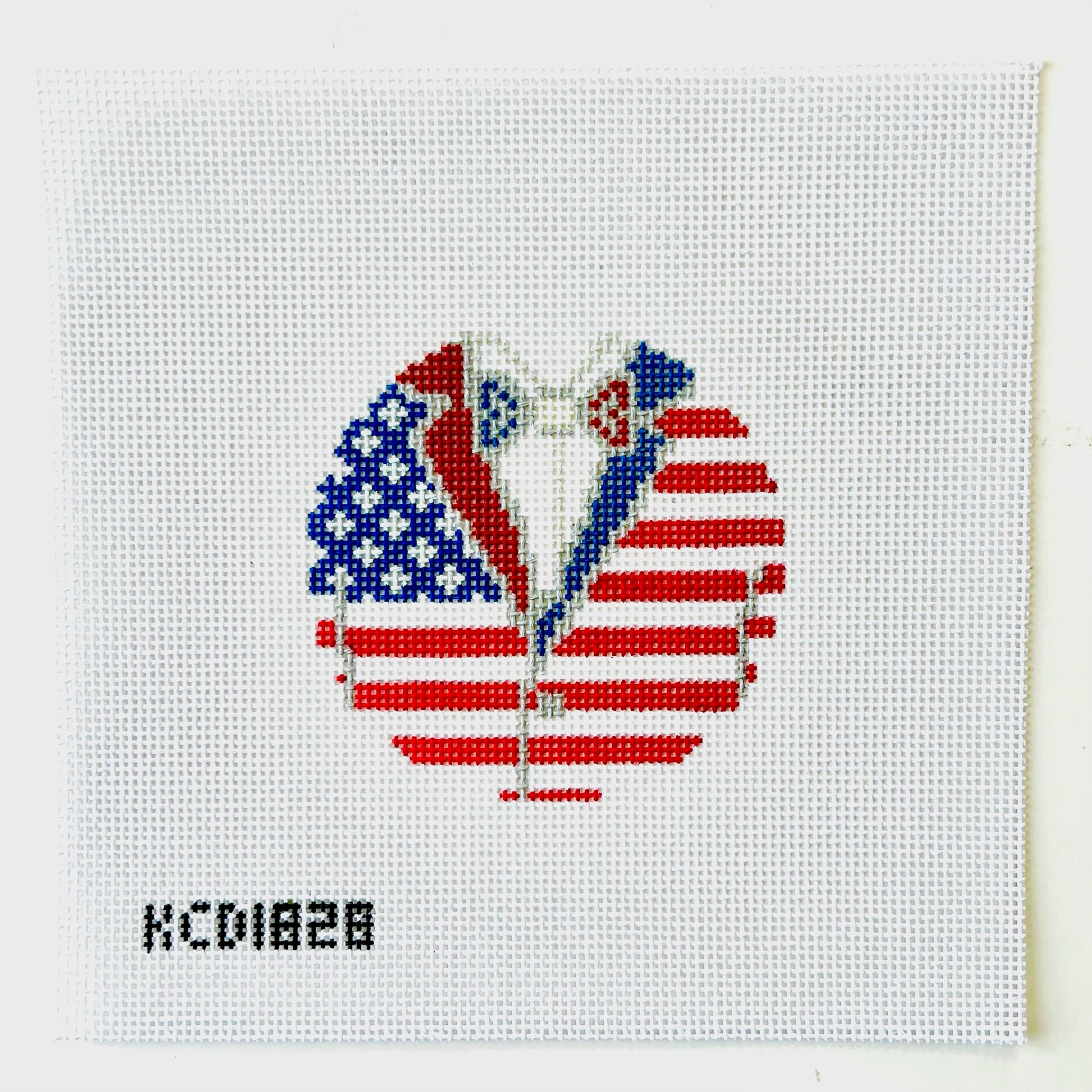 4th of July Jacket Canvas - KC Needlepoint