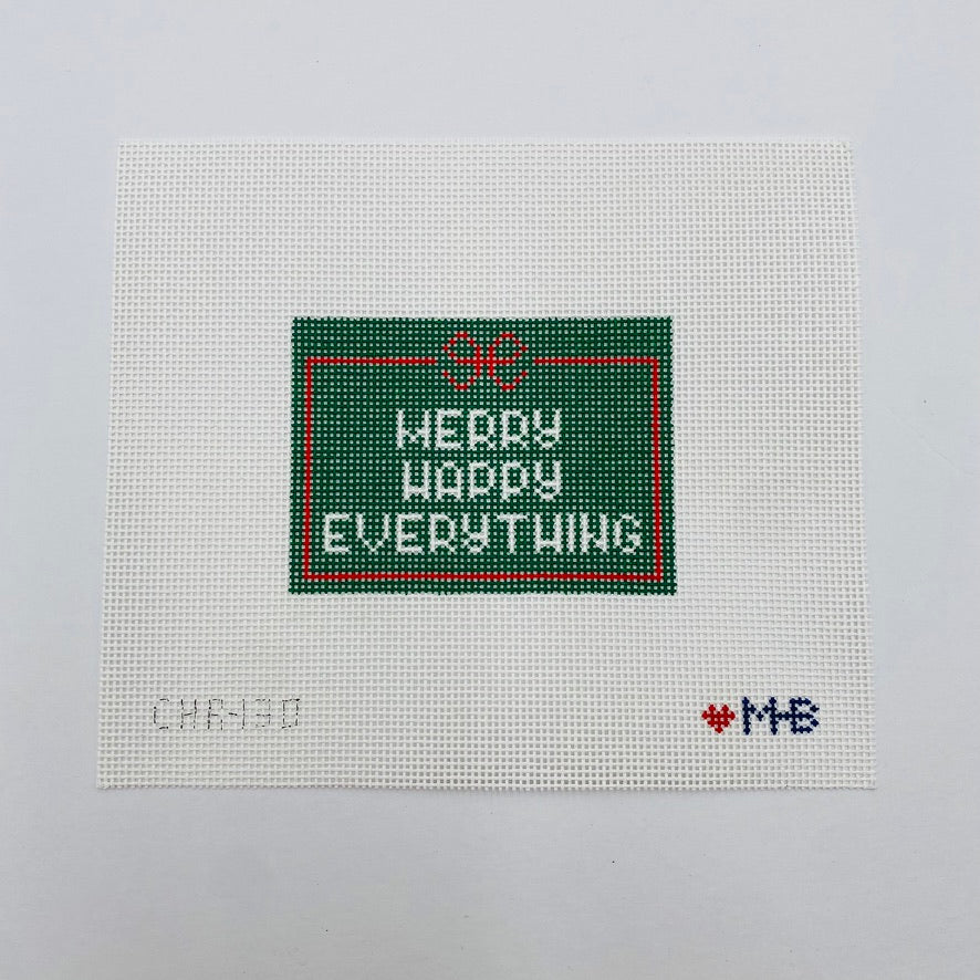 Merry Happy Everything Canvas