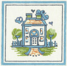 Hadley Pottery House Canvas - KC Needlepoint