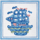 Hadley Pottery Clipper Ship Canvas - KC Needlepoint