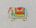 Elephant Ornament Canvas - KC Needlepoint