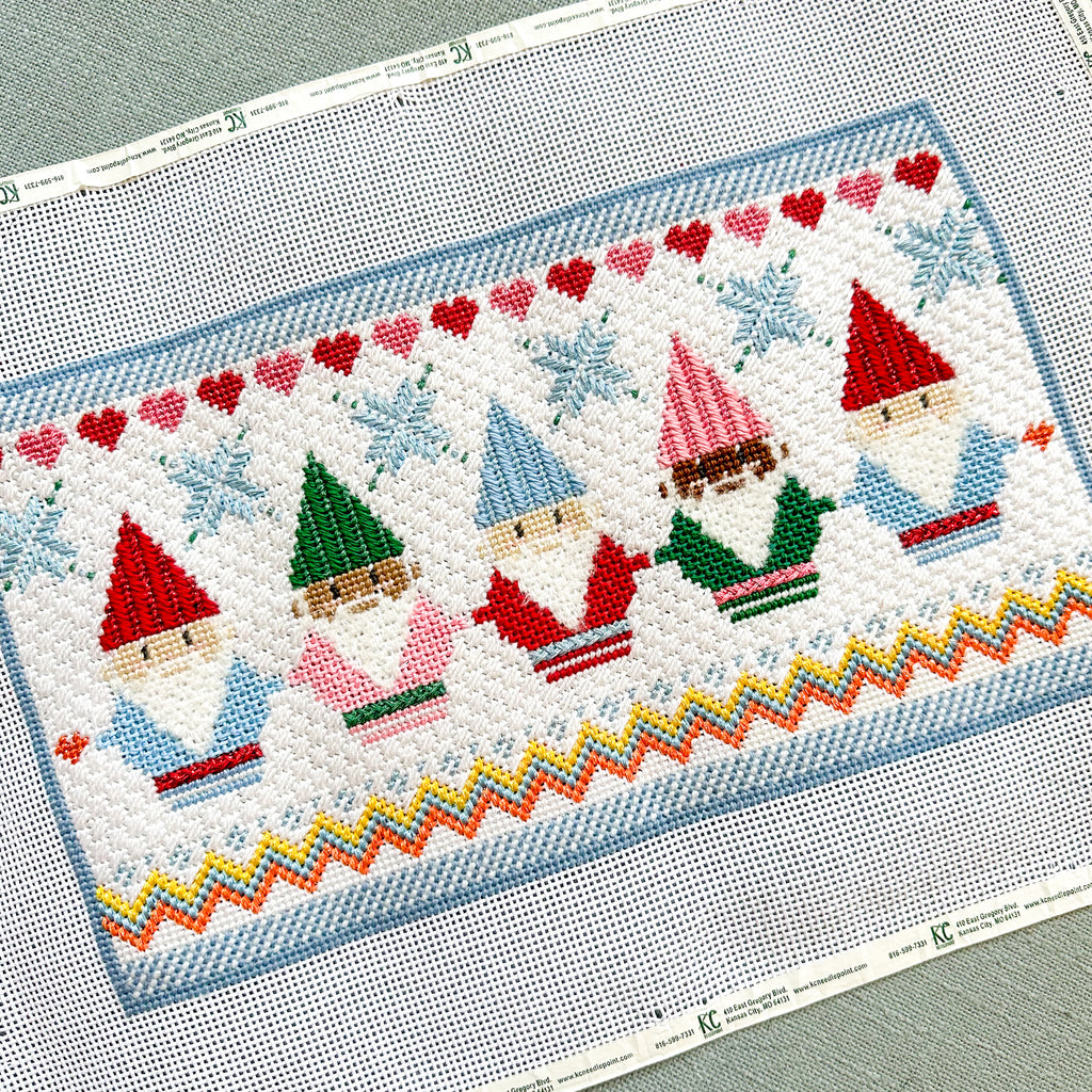 Gnome Friends Needlepoint Kit