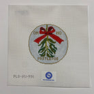 Oh Ho Mistletoe Ornament Canvas - KC Needlepoint