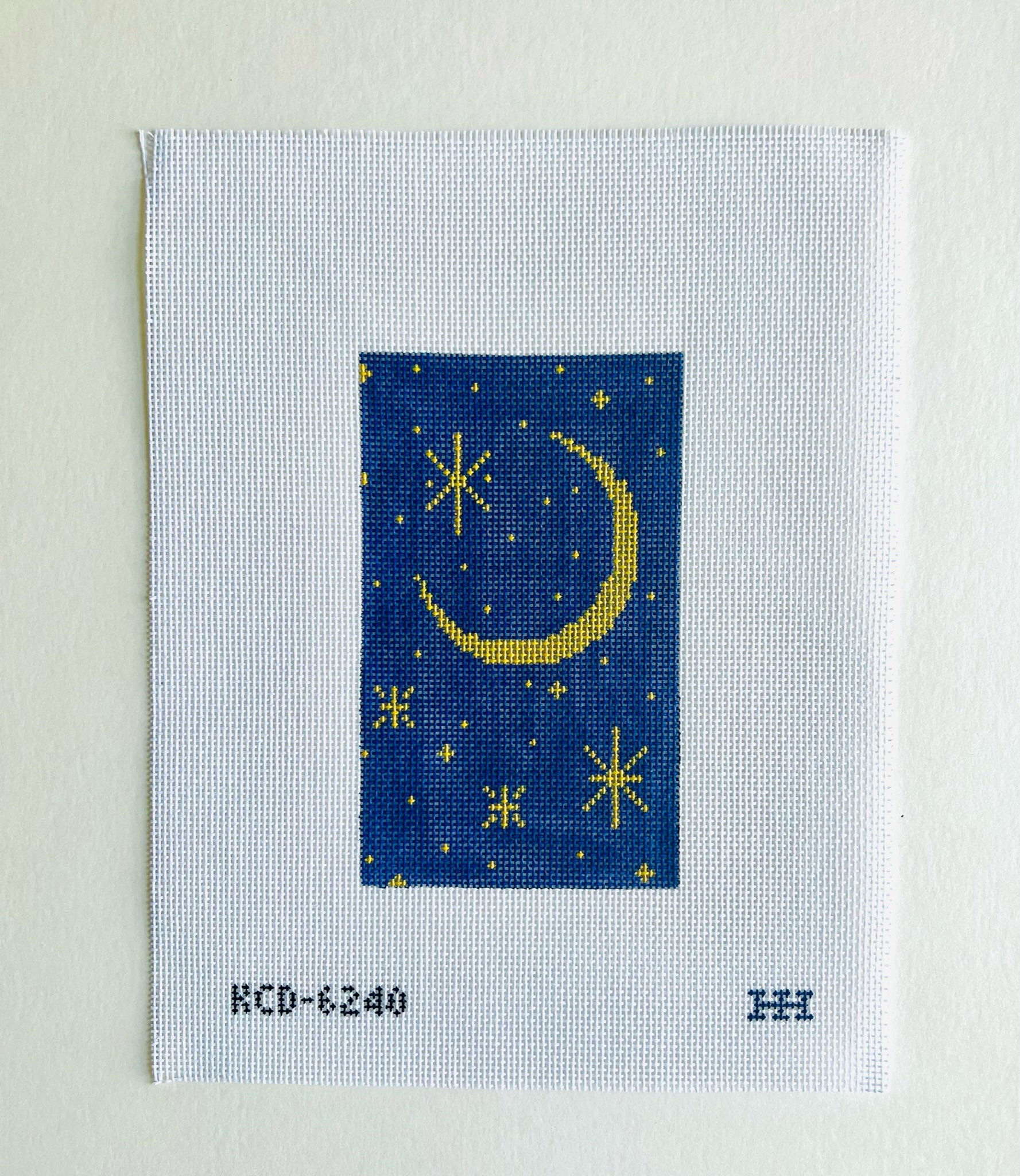 Celestial Eyeglass Case Insert - KC Needlepoint