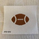 Football Canvas - KC Needlepoint