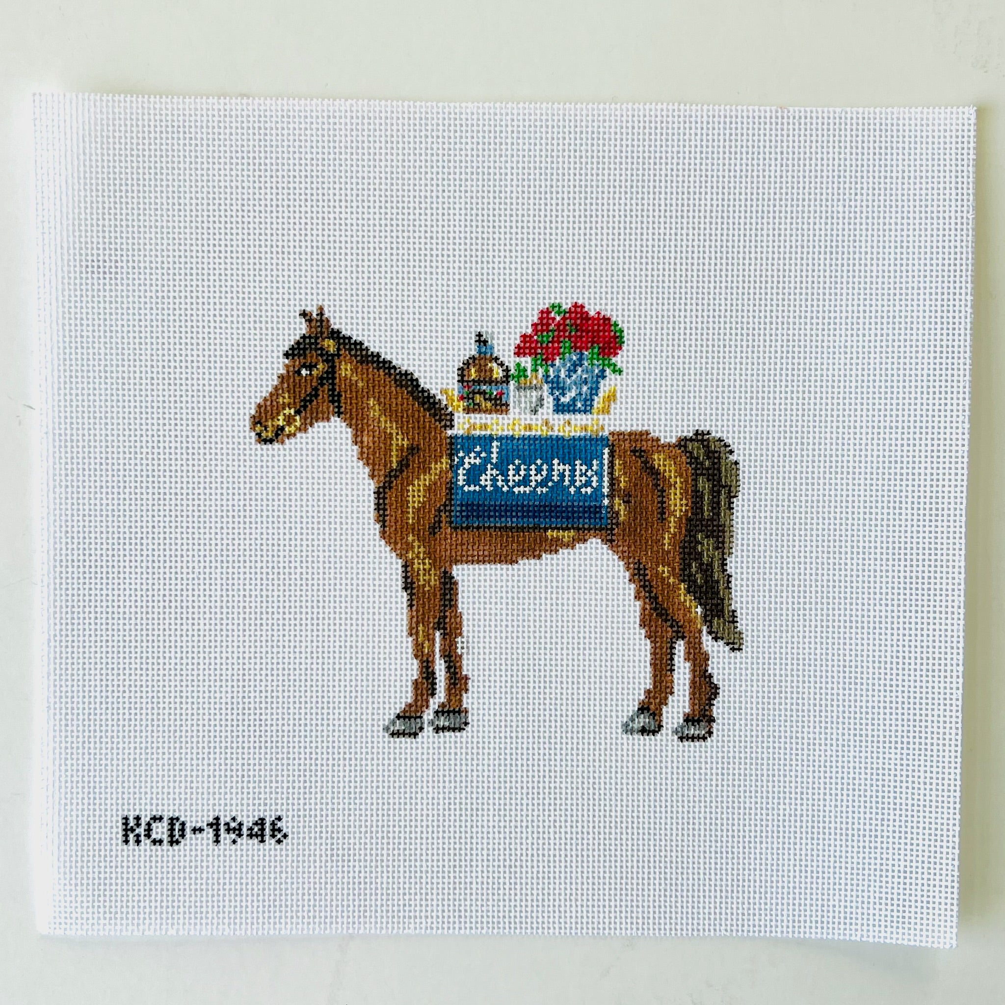 Derby Bar Canvas - KC Needlepoint