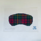 Plaid Sleep Eye Mask Canvas - KC Needlepoint