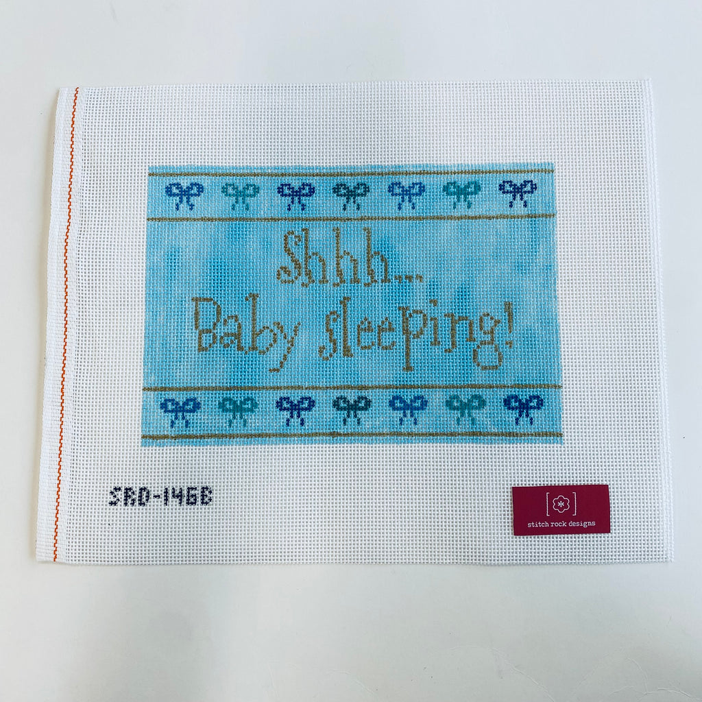 Shh...Baby Sleeping Canvas