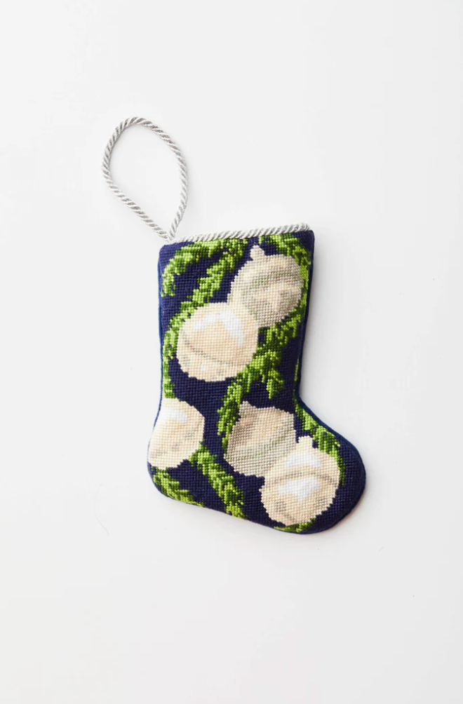 JIngle Bells Bauble Stocking - KC Needlepoint