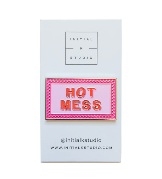 Hot Mess Needle Minder Canvas - KC Needlepoint