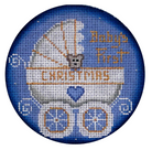 Baby's First Buggy, Boy Round - KC Needlepoint