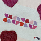 XOXO Canvas - KC Needlepoint