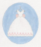 Wedding Dress Canvas - KC Needlepoint