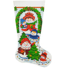 Snow Fun Stocking Canvas - KC Needlepoint