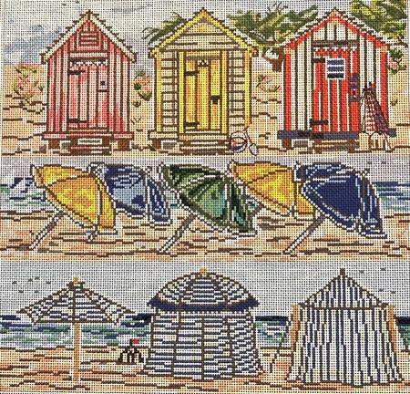 Summer Fun Needlepoint Canvas - KC Needlepoint