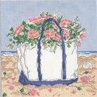 Island Summer Needlepoint Canvas - KC Needlepoint