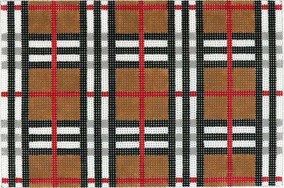 Preppy Plaid Canvas - KC Needlepoint