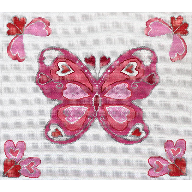 Pink Butterfly Canvas