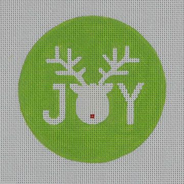 Reindeer Joy Ornament Canvas