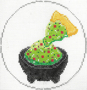 Guacamole Canvas - KC Needlepoint