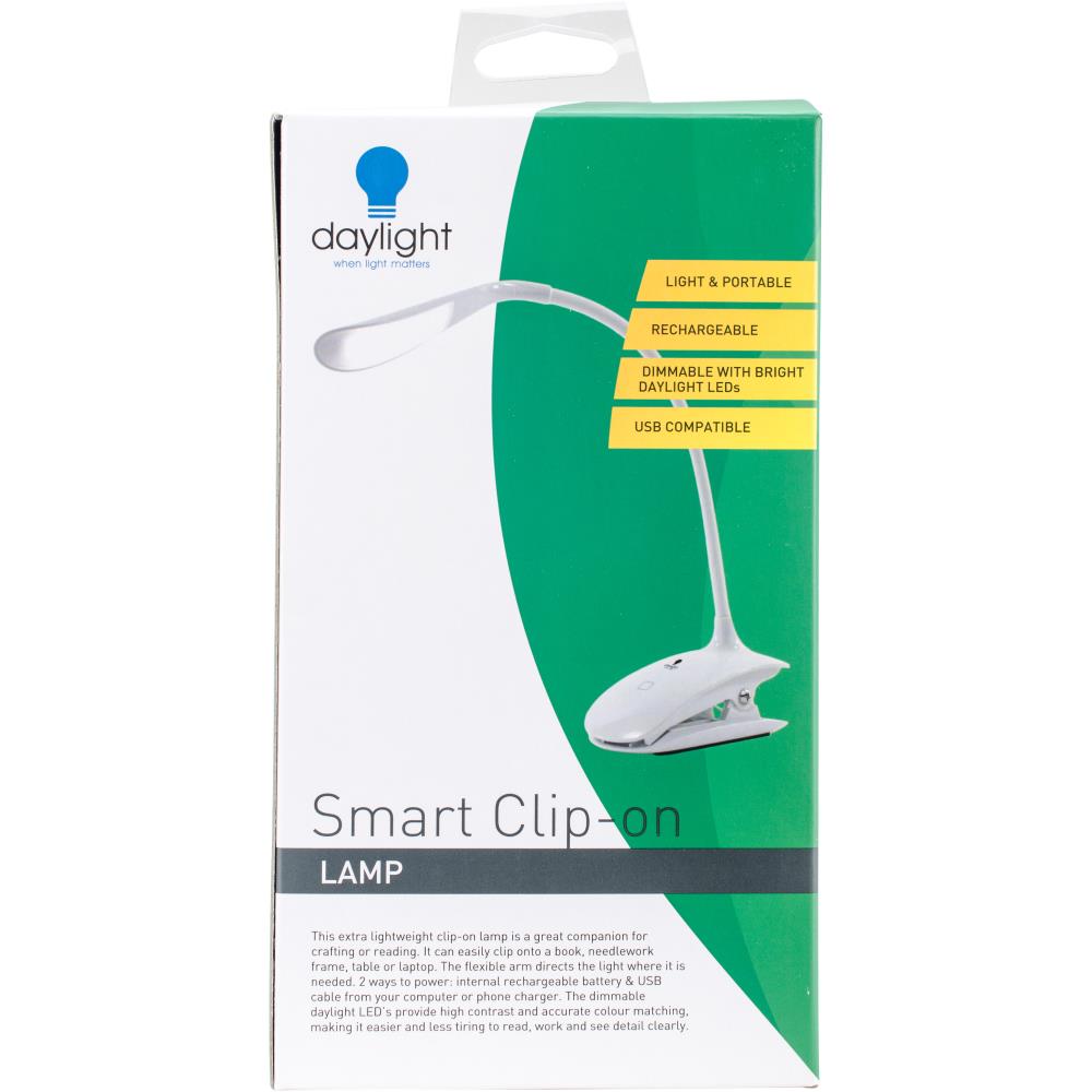 Daylight Smart Clip-On Lamp - KC Needlepoint