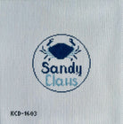 Sandy Toes Canvas - KC Needlepoint