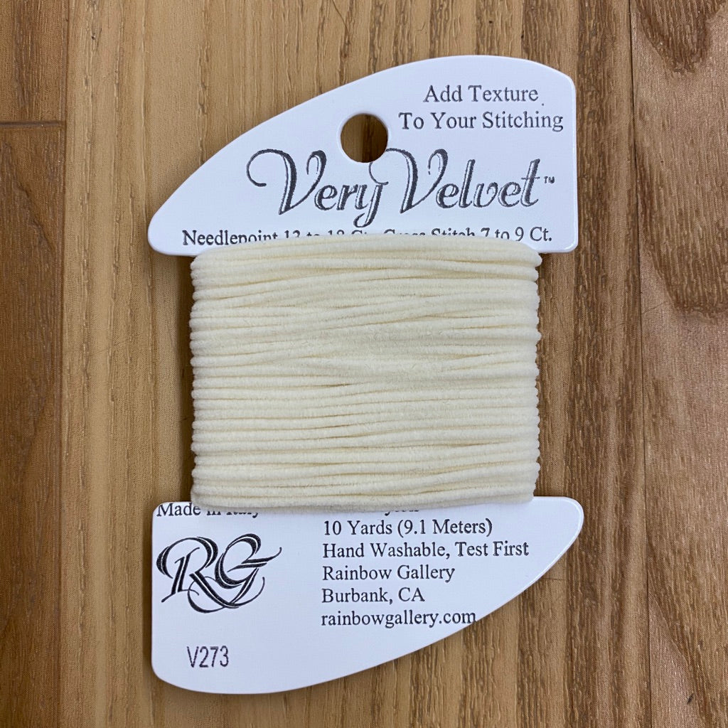 Very Velvet V273 Cream - KC Needlepoint