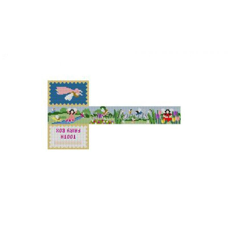 Tooth Fairy Garden Box Canvas - KC Needlepoint