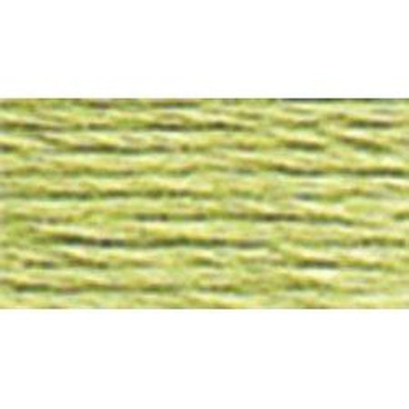 DMC 5 Pearl Cotton 3348</br>Light Yellow Green - KC Needlepoint