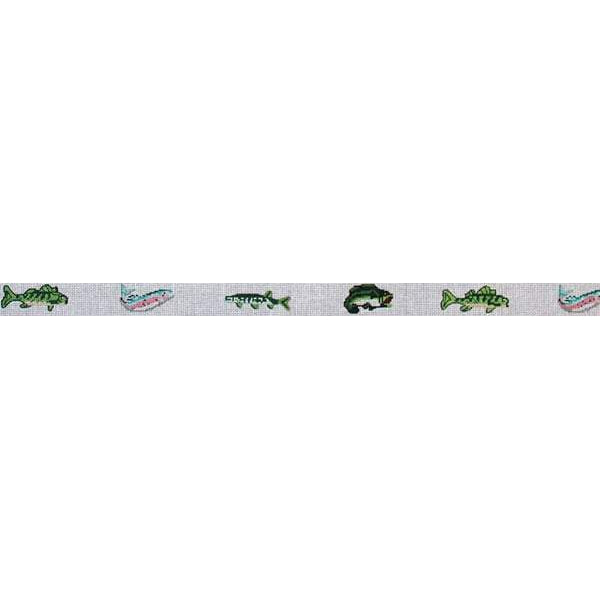 Freshwater Fish Belt Canvas - KC Needlepoint