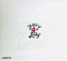 Happy 4th of July Star Canvas - KC Needlepoint