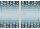 Ocean Floor Backgammon Board Canvas - KC Needlepoint