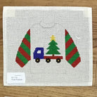 Truck Pullover Sweater Needlepoint Canvas - KC Needlepoint