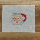 Santa Mug Canvas - KC Needlepoint