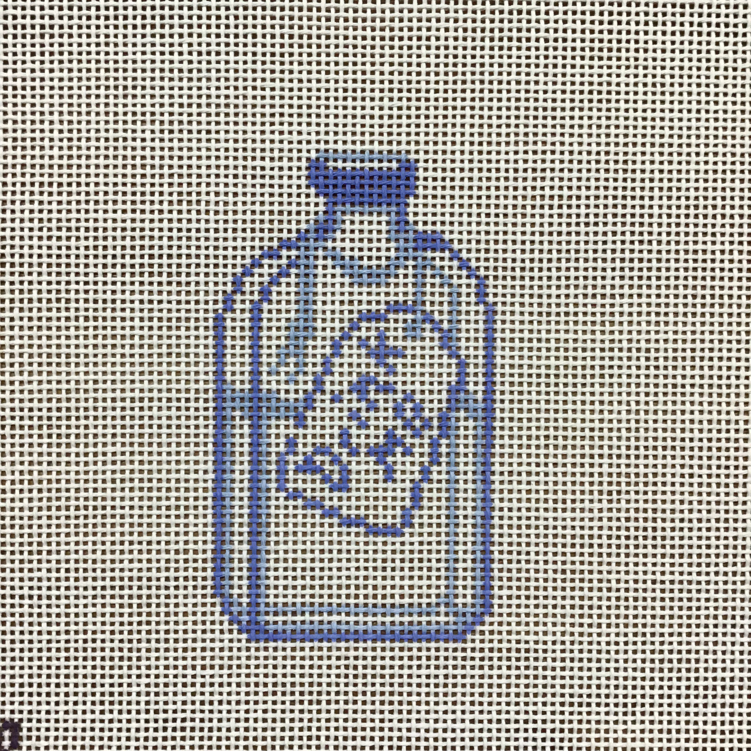 Drink Me Bottle Canvas - KC Needlepoint