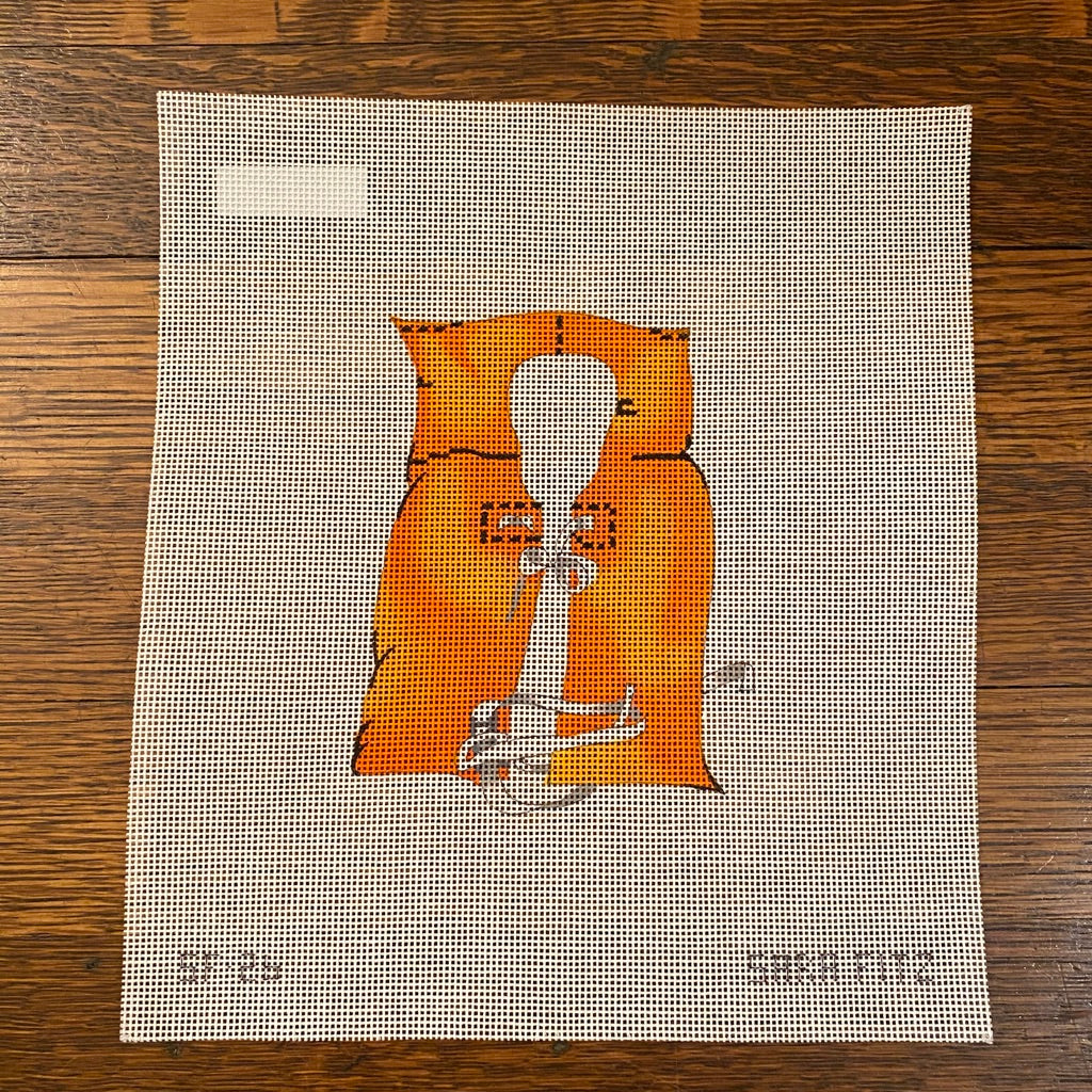 Life Jacket Canvas - needlepoint