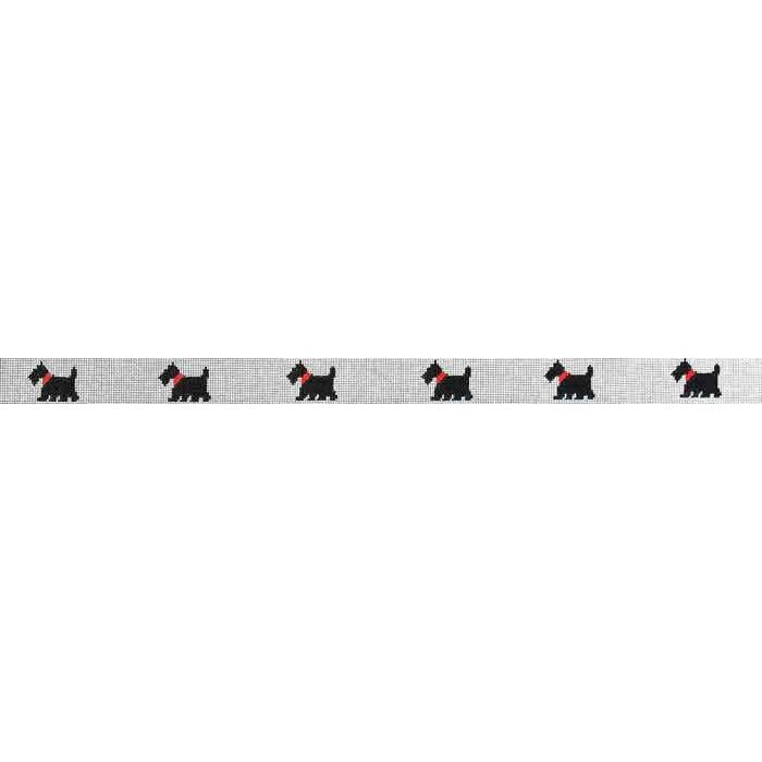 Scotties Needlepoint Belt Canvas - KC Needlepoint