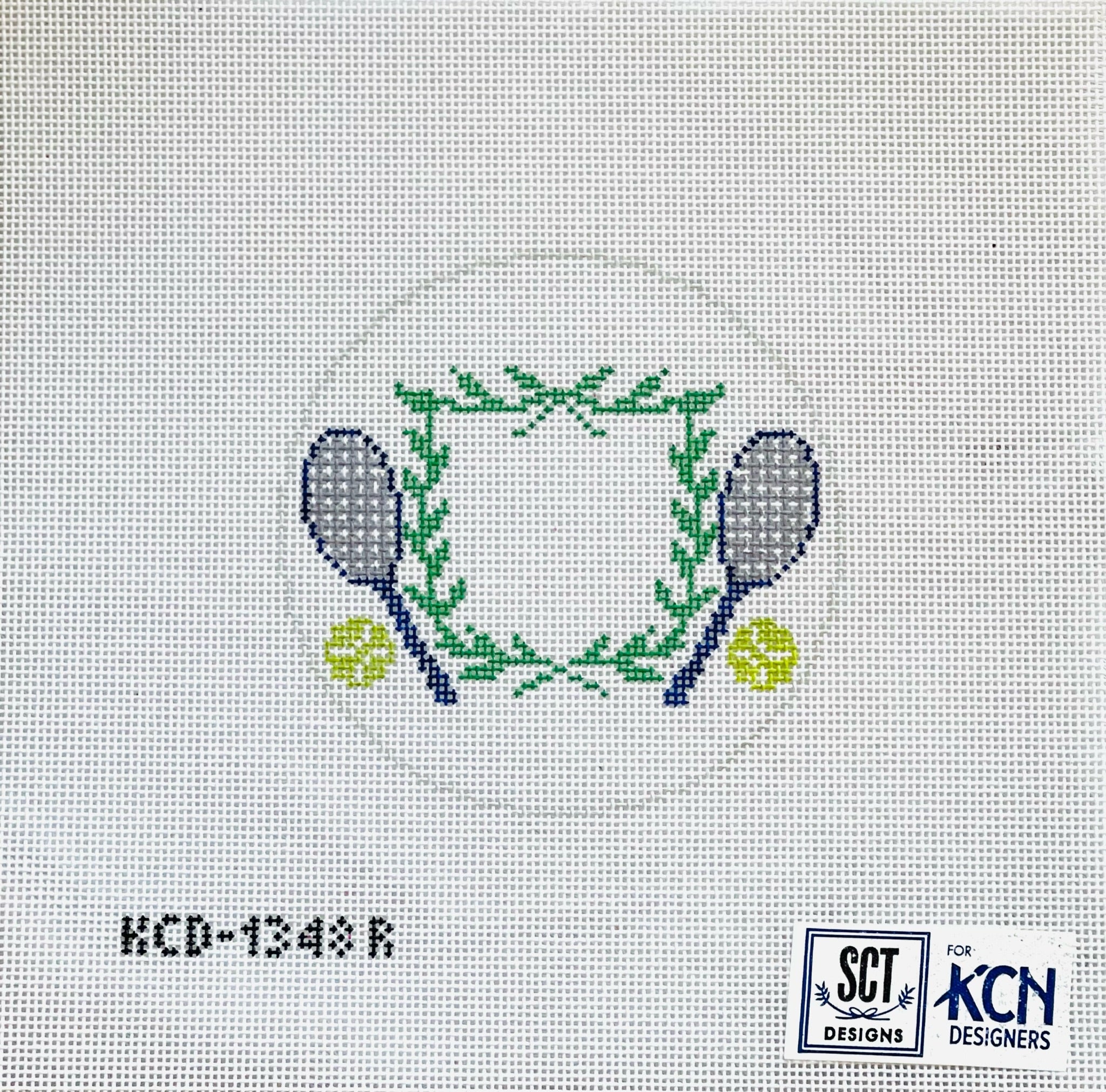 Sports Crest Tote Bag Kit - KC Needlepoint