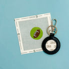 Football Key Fob Kit - KC Needlepoint