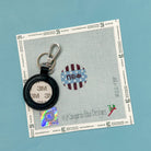 Pi Beta Phi Key Fob Kit - KC Needlepoint