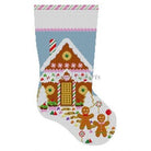 Gingerbread House Stocking Canvas - KC Needlepoint