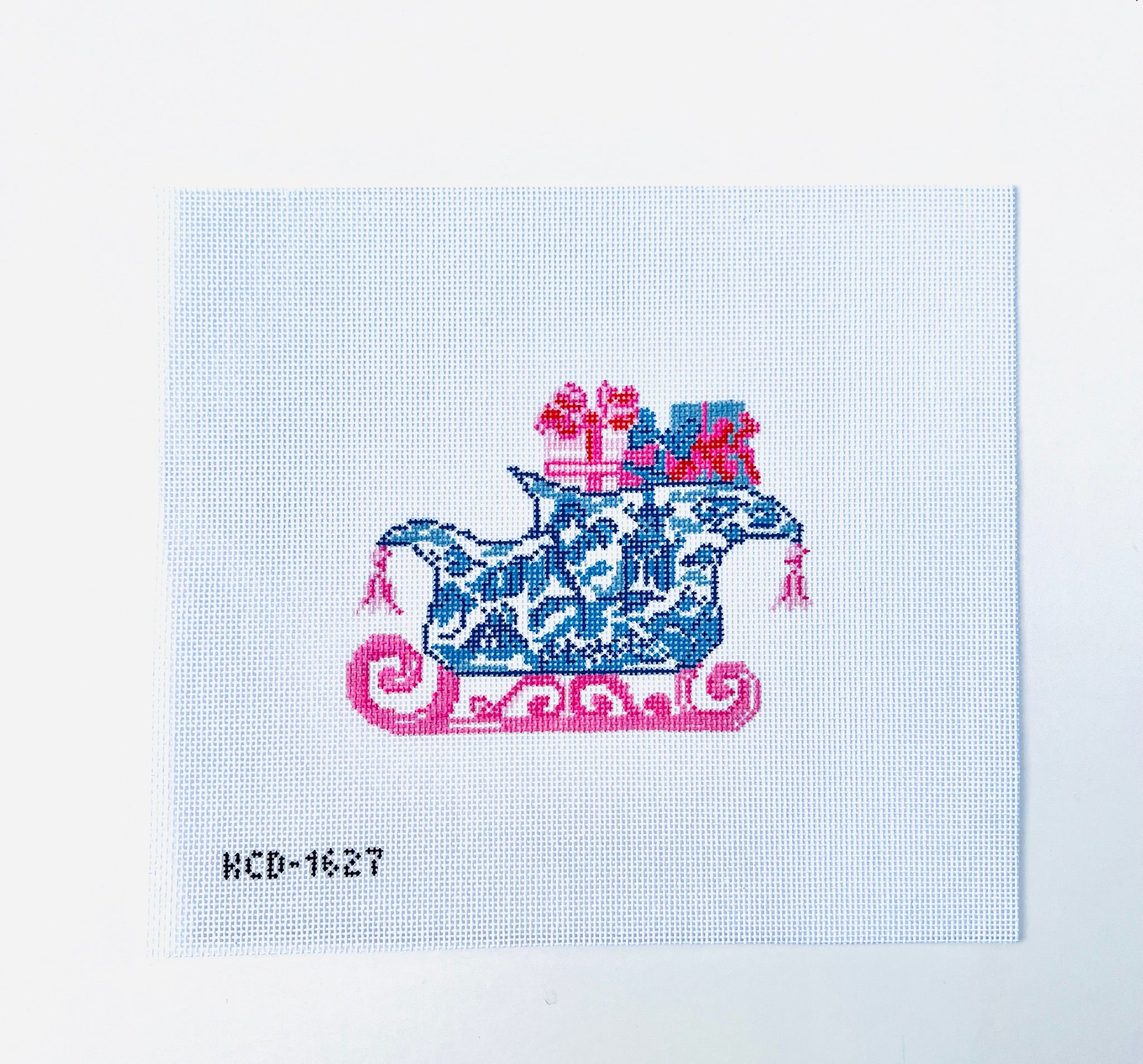 Chinois Sleigh Canvas - KC Needlepoint