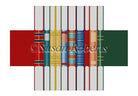 Library Books Brick Cover - needlepoint